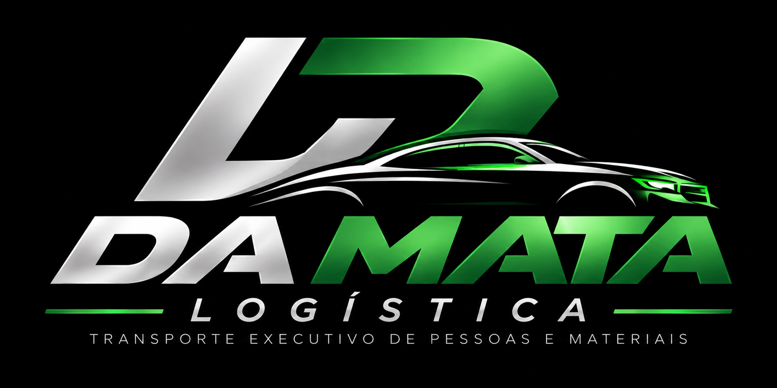 Identidade visual da empresa de transporte executivo em Macaé